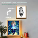 Light Painting Picture Frame Zelda Tears of the Kingdom Led Night Light Moon Lamp Zelda Anime Figure Bedroom Home Decor Gifts  ourlum.com   