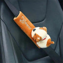 Cute Cartoon Car Seat Belt Shoulder Pad Plush Cushion Pet Doll Harness Support  ourlum.com 2  