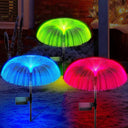 Solar Jellyfish Lights: Colorful Outdoor Garden Decor