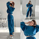 Hoodies And Pants Hoodies Set Clothes Women Two Pieces Set