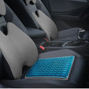 Memory Foam Car Seat Cushion - Cool Gel Support for Summer Comfort