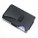 RFID Card Holder With Money Clip Wallets For Men Luxury