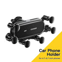 Essager Car Phone Holder: Secure Vent Mount iPhone  GPS  ourlum.com Black type  