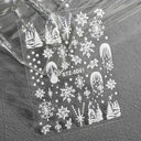 5D Christmas Nail Art Stickers for Creative Holiday Manicures