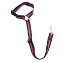 Pet Car Seat Belt with Adjustable Harness: Enhanced Safety for Dogs and Cats  ourlum.com Reflective Pink  