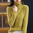 Merino Wool Cashmere Winter Sweater Cozy Elegance Cold Days