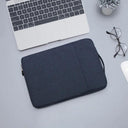 Denim Laptop Sleeve: Stylish & Water-Resistant for MacBook Air M2  ourlum.com Navy Blue 13inch 13.3inch 