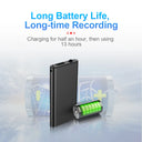 Ultra-Thin Mini Voice Recorder Espia 4-32GB HD Dictaphone