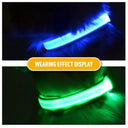 LED Dog Collar: Safety Night Light Flashing Necklace for Pet Visibility  ourlum   