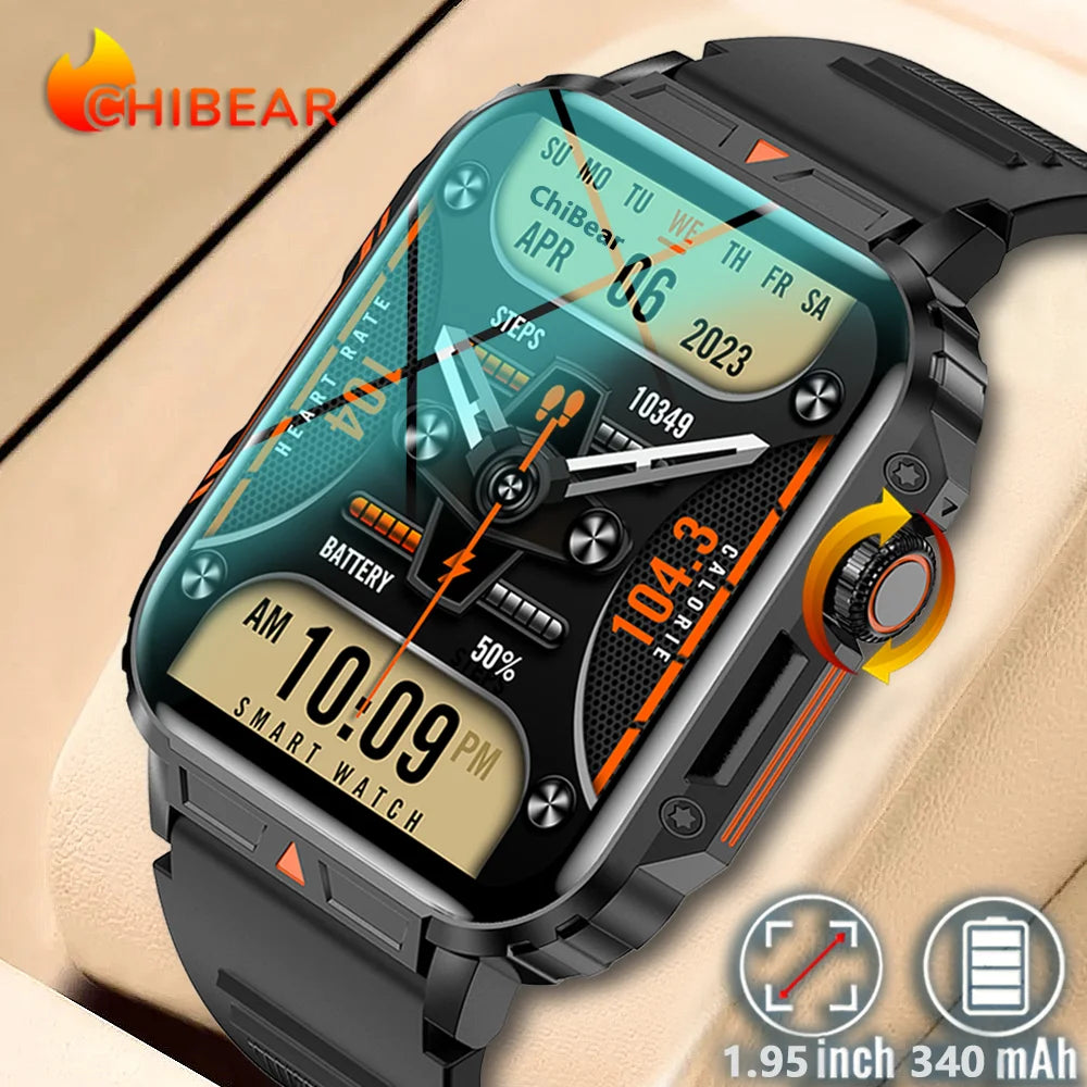Smart Bluetooth Smartwatch for Men with Advanced Health Monitoring and GPS Tracking  OurLum.com   
