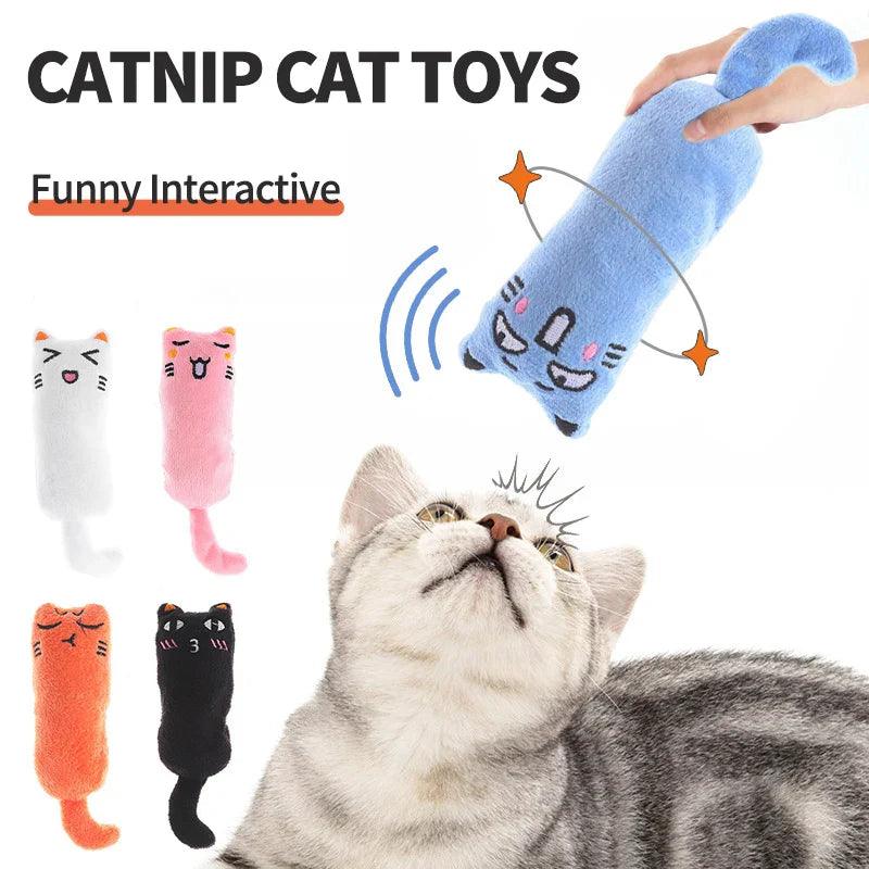 Catnip Plush Toy: Engaging Pet Playtime, Stress Relief, Interactive Fun  ourlum.com   