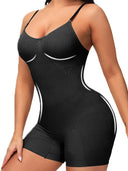 GUUDIA Seamless Open Crotch Shapewear Bodysuit for Tummy Control & Butt Lifting