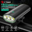 X-Tiger Bike Light Headlight Bicycle Lamp With Power Bank