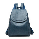 Women Large Capacity Backpack Purses High Quality Leather