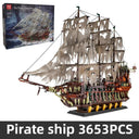 Flying Dutchman Pirate Ship Building Blocks Educational Gift