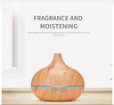 500ml Ultrasonic Aromatherapy Diffuser with Wood Grain Design