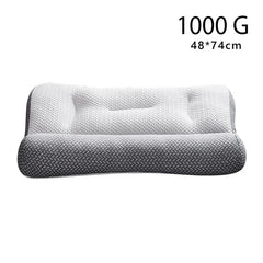 Orthopedic Cervical Contour Pillow for Neck Pain Relief - Ergonomic Memory Foam Support for All Sleep Positions