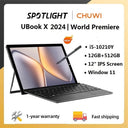  UBook X Tablet 2024 2 In 1 Tablet PC 12GB 512GB i5-10210Y 12" 2K IPS Screen Windows 11 2.4G/5G Wifi With Keyboard Stylus  ourlum.com   