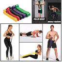 Durable Latex Resistance Bands for Comprehensive Fitness