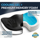 U-Shaped Memory Foam Gel Cushion for Pain Relief Comfort