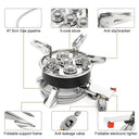 Portable 8800W Widesea Camping Gas Stove for Cooking