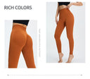 Seamless High Waist Nude Yoga Pants Women's Hip Lifting Fitness