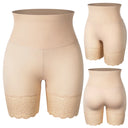 Lace High Waist Shapewear Boyshorts for Tummy Control