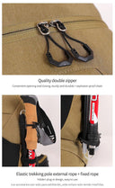 Mountaineering Backpack 35 Liters Men's and Women's Waterproof