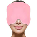 Ice Cap Gel Cold and Hot Mask Eye Mask Black Pink Not Charged