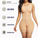 High Compression Colombianas Bodysuit Shapewear for Waist Training & Butt Lifting