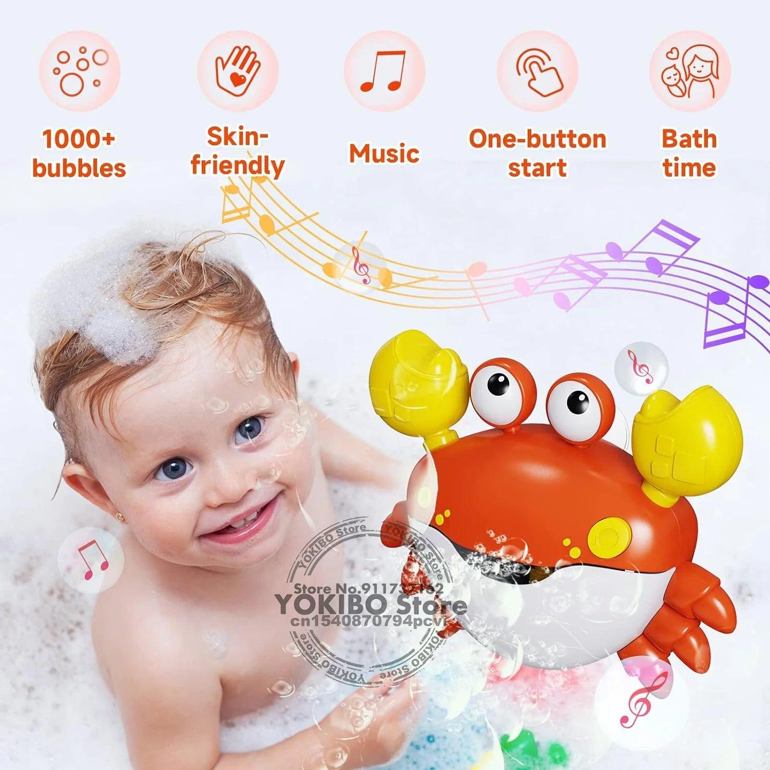 Baby Bubble Bath Toy with Music and Soap Feature  ourlum.com   