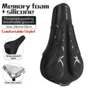 Comfortable Gel Bicycle Saddle Cover with Memory Foam Design