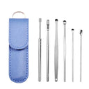 Gentle Stainless Steel Ear Care Kit for Effective Wax Removal