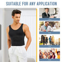 Men Slimming Shapewear Bodysuit Tummy Control Compression