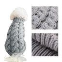 Cozy Knitted Pet Sweater: Stylish Winter Outfit for Small Dogs & Cats  ourlum.com   