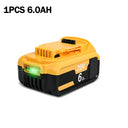 For Dewalt Screwdriver 20V 6.0Ah/9.0Ah DCB200 Battery Lithium Ion