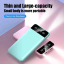 50000mAh Power Bank Large Capacity Portable Digital Display PowerBank Fast Charging Pack Dual USB For Heating Vest Jacket Phone