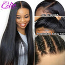 Celie HD Lace Glueless Straight Human Hair Wig 5x5 Closure