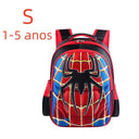 Spider King 3D Kids Backpack - Durable and Stylish Design!  ourlum.com Red Edge S  