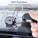 Car Phone Holder Mount: Strong Magnet 360° Rotation for iPhone Samsung  ourlum.com   