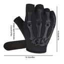 Riding Fingerless Gloves Non-slip Half Finger Gloves for Motorcycle Cycling Climbing