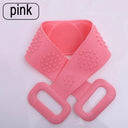 Silicone Bath Towel Massage Bath Brush Long Strip for Back