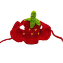 Cat & Dog Knitted Party Hat Elastic Cute Photo Props