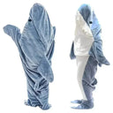 Cartoon Shark Blanket Hoodie Women Kigurumi Playsuit Cozy