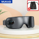 MUKASI Eye Massager with Heat Vibration Bluetooth Music