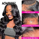 13x6 HD Lace Body Wave Frontal Wig Natural Hairline Luxury