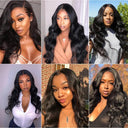 Luxe Body Wave Lace Front Wig Premium Human Hair Glamour