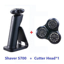 Portable Electric Shaver S700 Waterproof Trimmer For Men