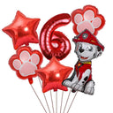 Paw Patrol Dog Balloon Set Chase Skye Marshall Birthday Fun