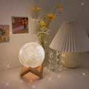 3D Moon Lamp Galaxy Starry Table Lamps Portable LED Night Light Romantic Decorative Lighting Kids Room Decor Lamp Bedside Table  ourlum.com   